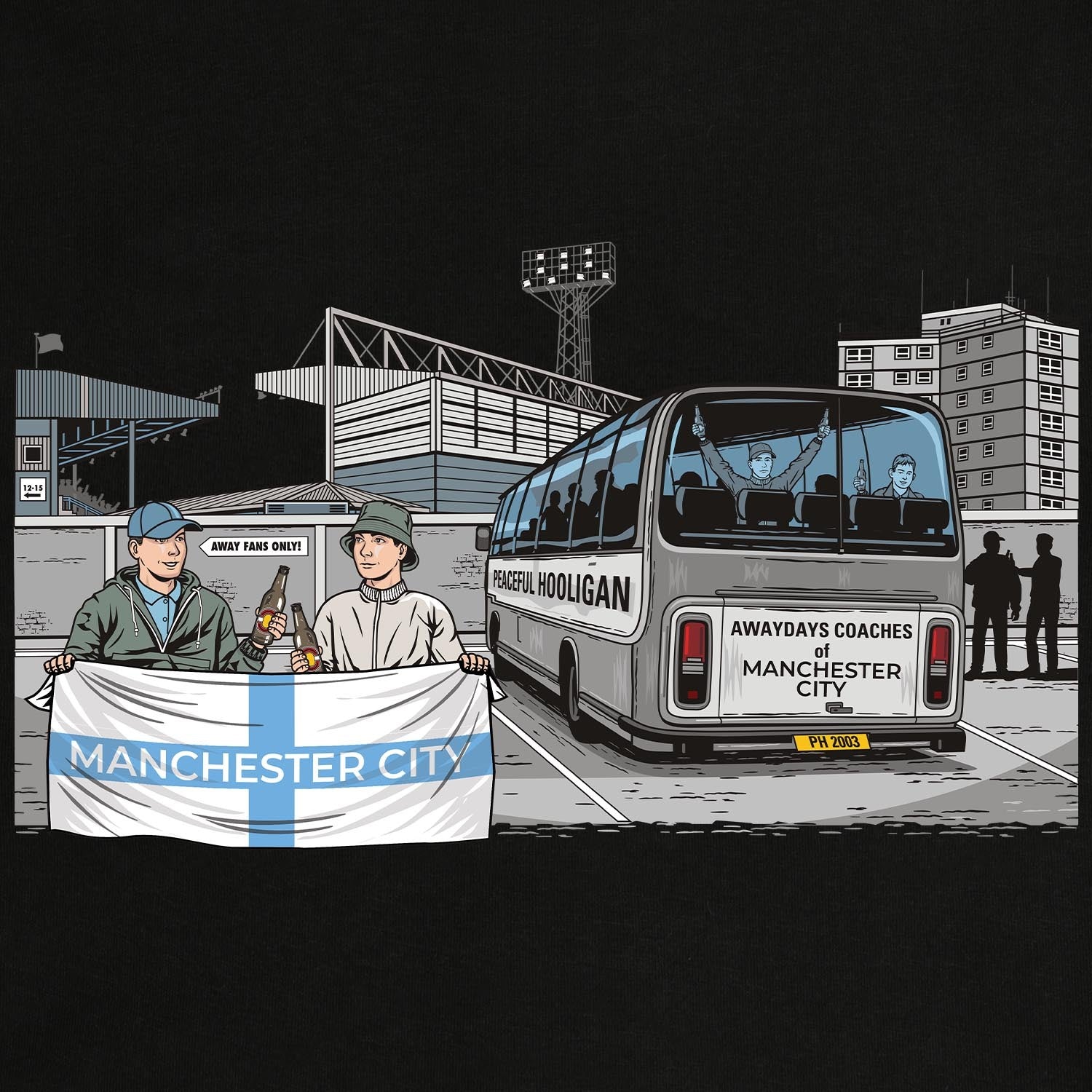 Manchester City Awaydays Sweatshirt