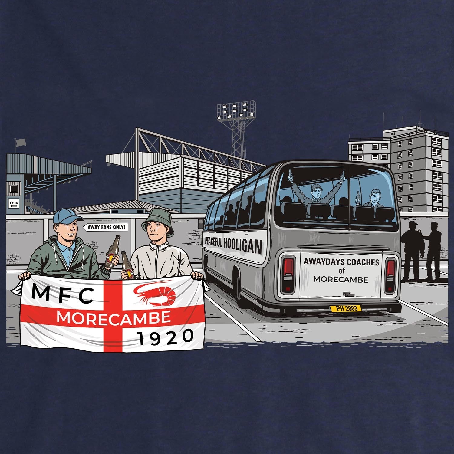 PODAWAYDAYSMORECAMBEATHLOTHHODNVYBUND_Navy_Morecambe_Awaydays_2