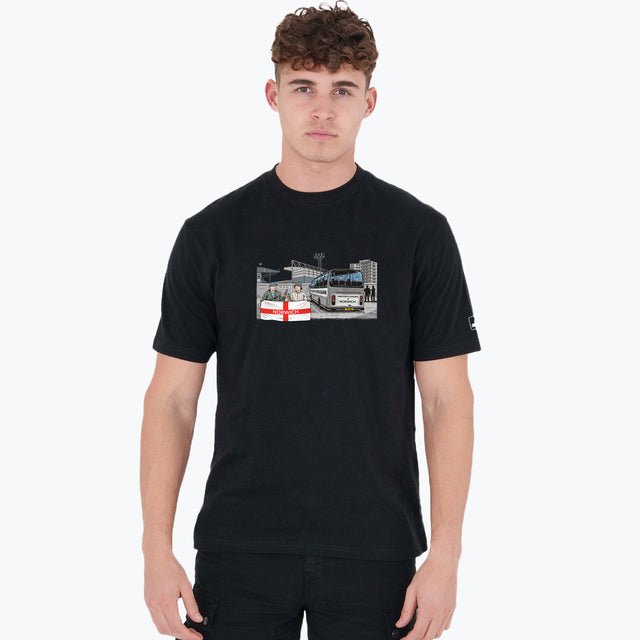 Norwich Awaydays T-Shirt Black