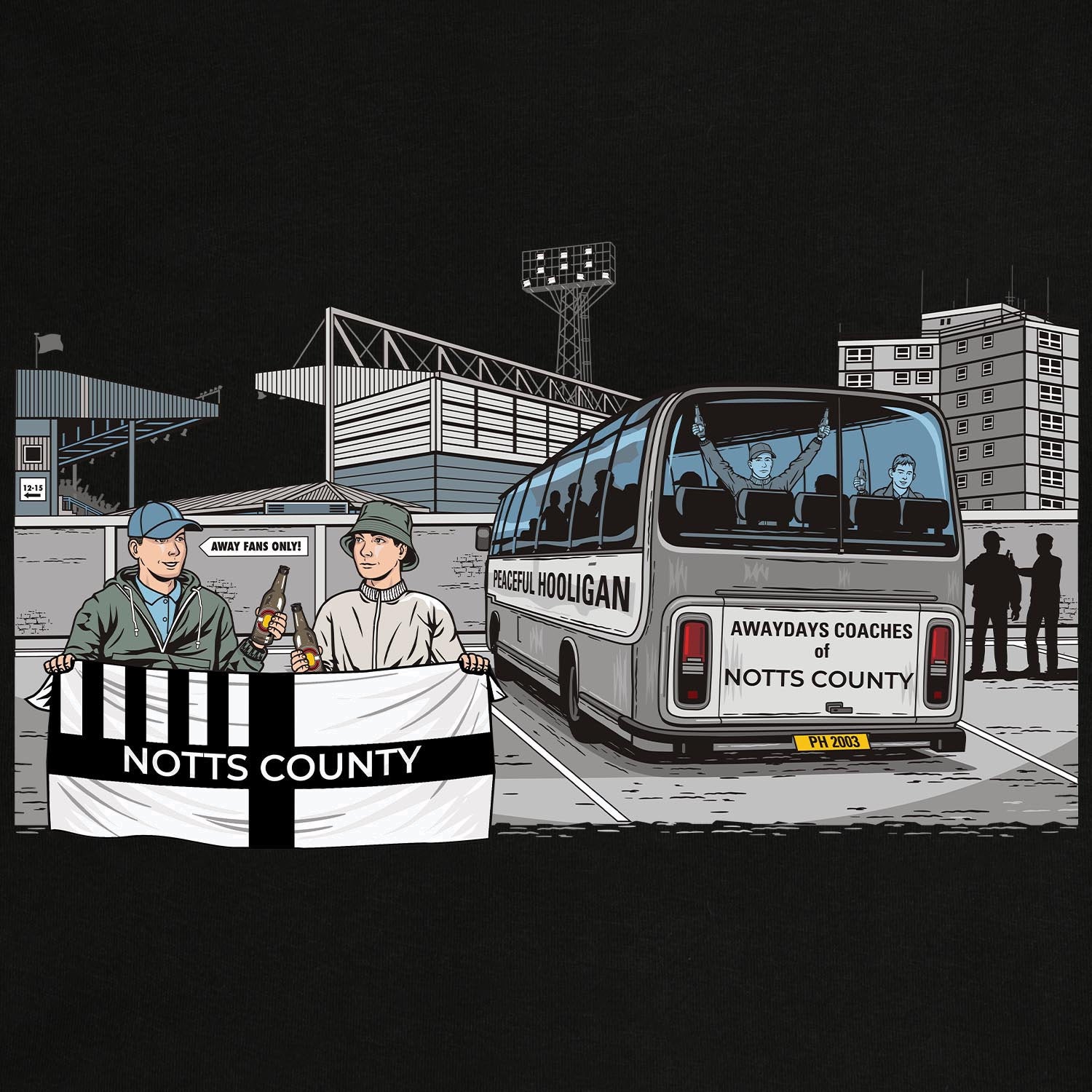 PODAWAYDAYSNOTTSCOATHLOTHHODBLKBUND_Black_Notts_County_Awaydays_2