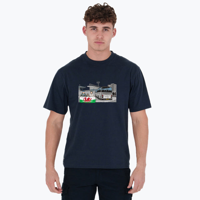 Newport Awaydays T-Shirt Navy