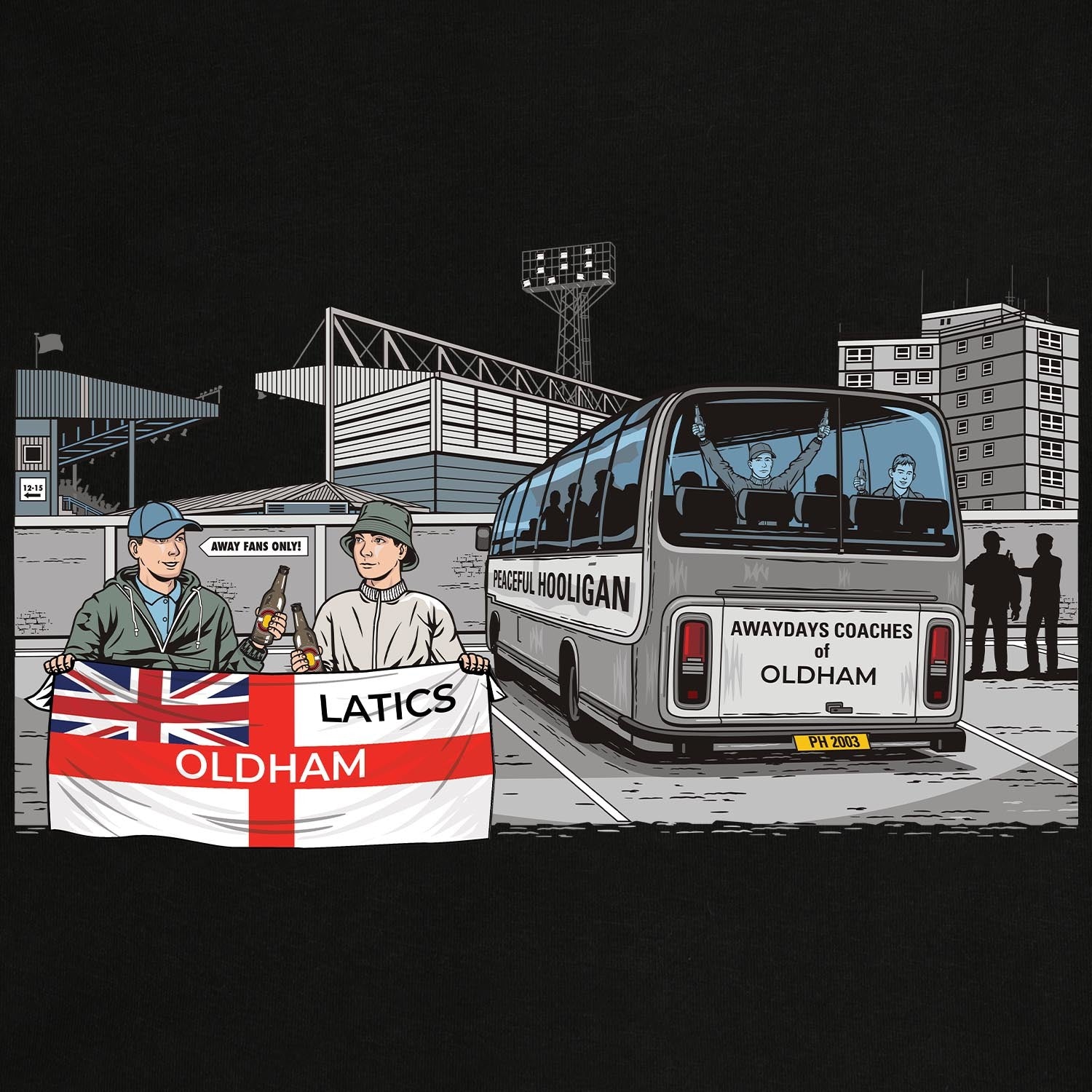 PODAWAYDAYSOLDHAMATHLSWTBLKBUND_Black_Oldham_Awaydays_2