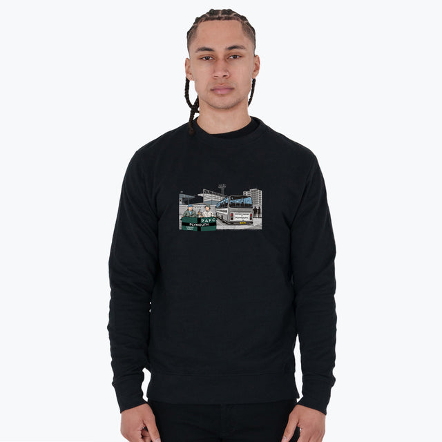 Plymouth Awaydays Sweatshirt Black