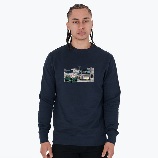Plymouth Awaydays Sweatshirt Navy