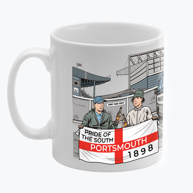 Portsmouth Awaydays Mug White