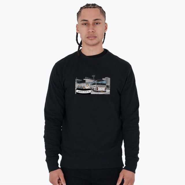 Queens Park FC Awaydays Sweatshirt Black
