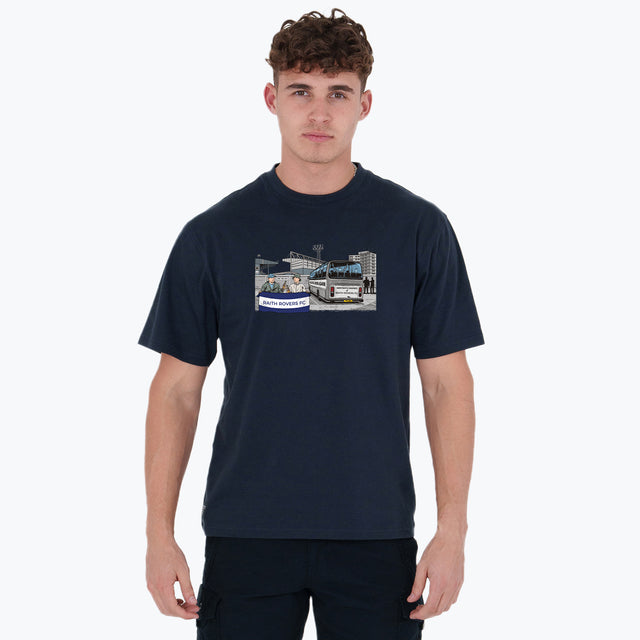 Raith Rovers Awaydays T-Shirt Navy