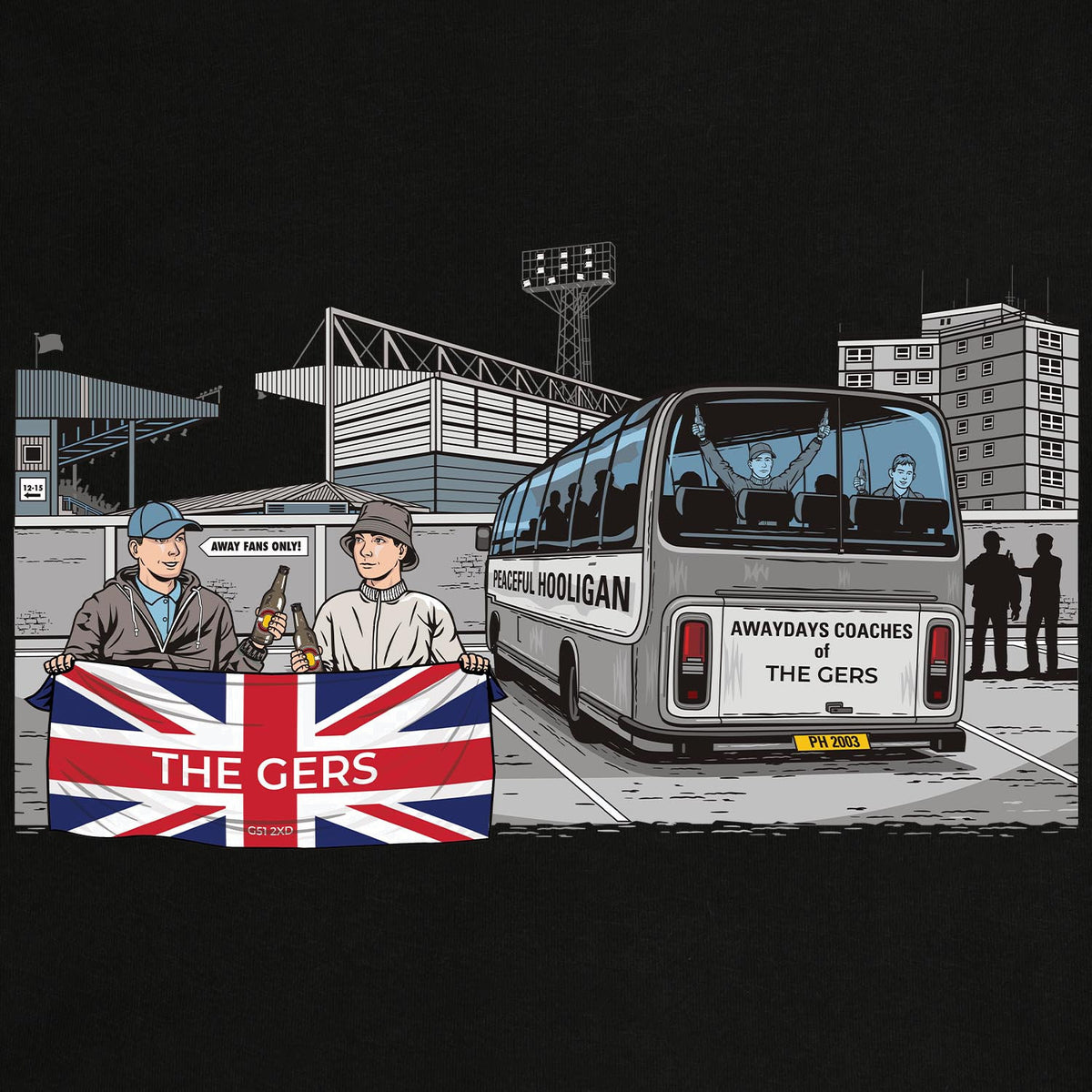 PODAWAYDAYSRNGERSATHLOTHHODBLKBUND_Black_The_Gers_Awaydays_2