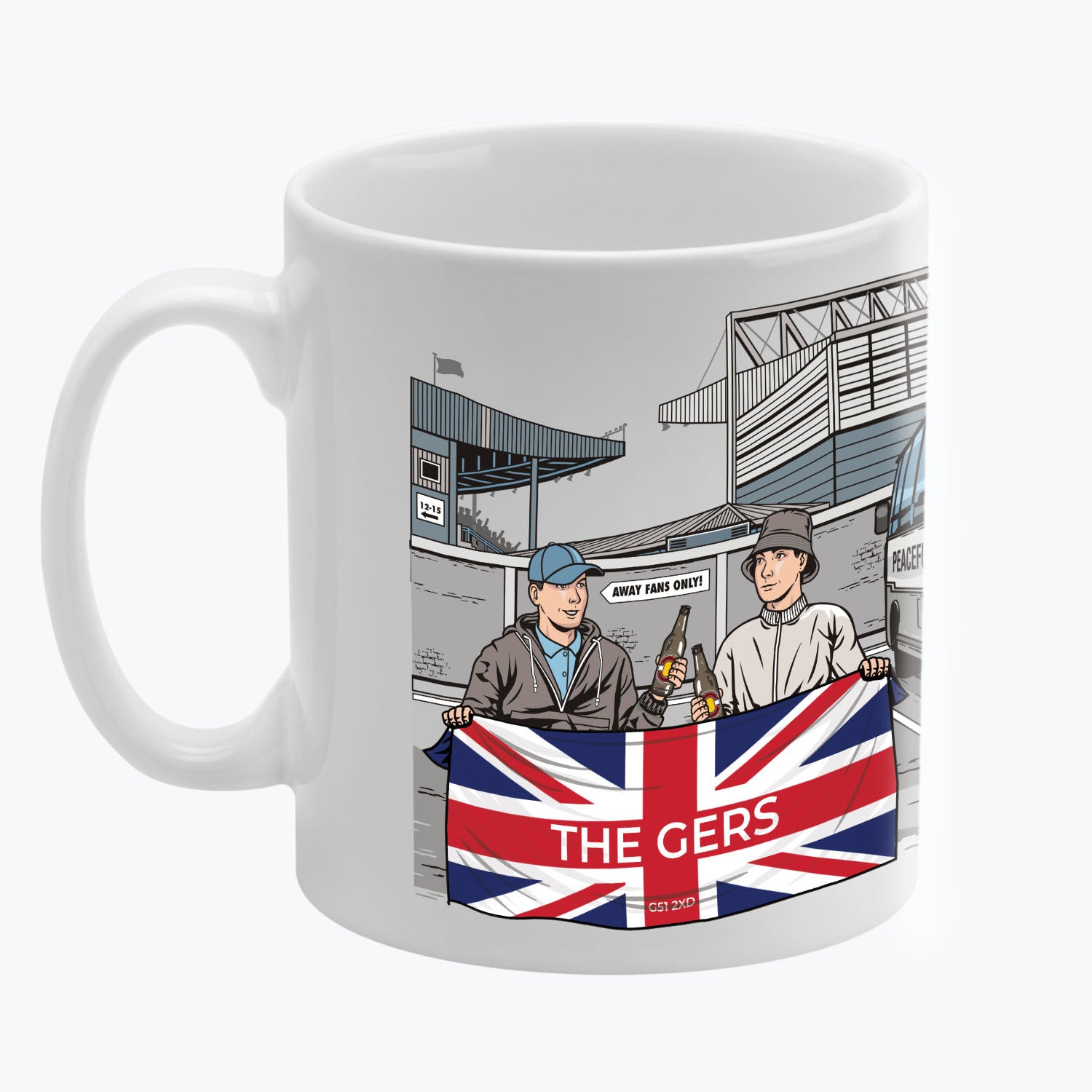 The Gers Awaydays Mug White