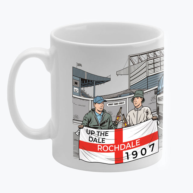 Rochdale Awaydays Mug White