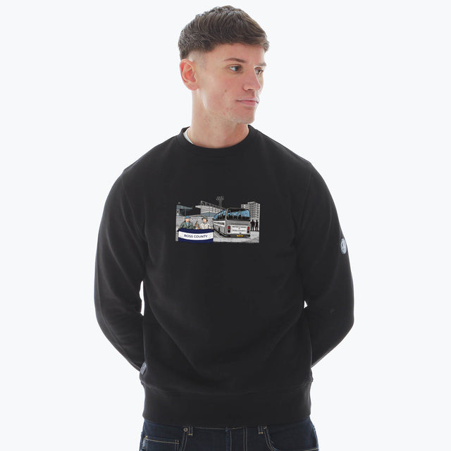 Ross County Awaydays Sweatshirt Black