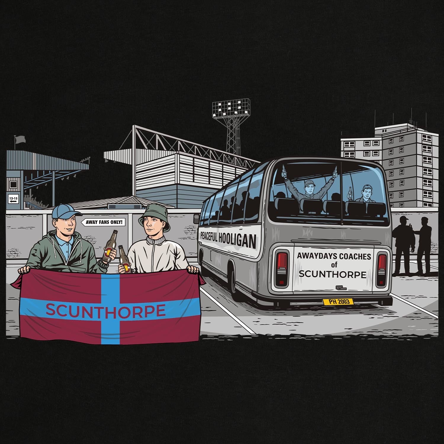 PODAWAYDAYSSCUNTHORPETATHLSWTBLKBUND_Black_Scunthorpe_United_Awaydays_2