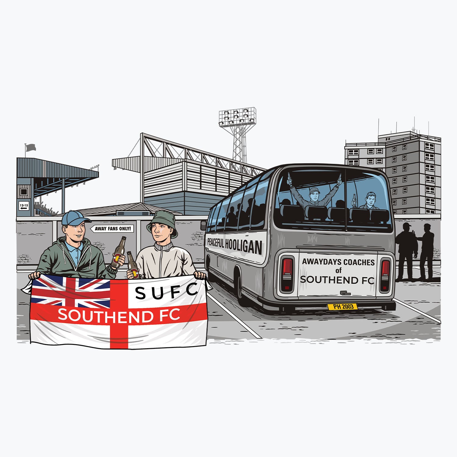 Southend Awaydays Mug White