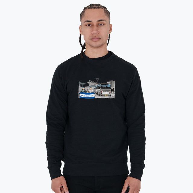 St Johnstone Awaydays Sweatshirt Black