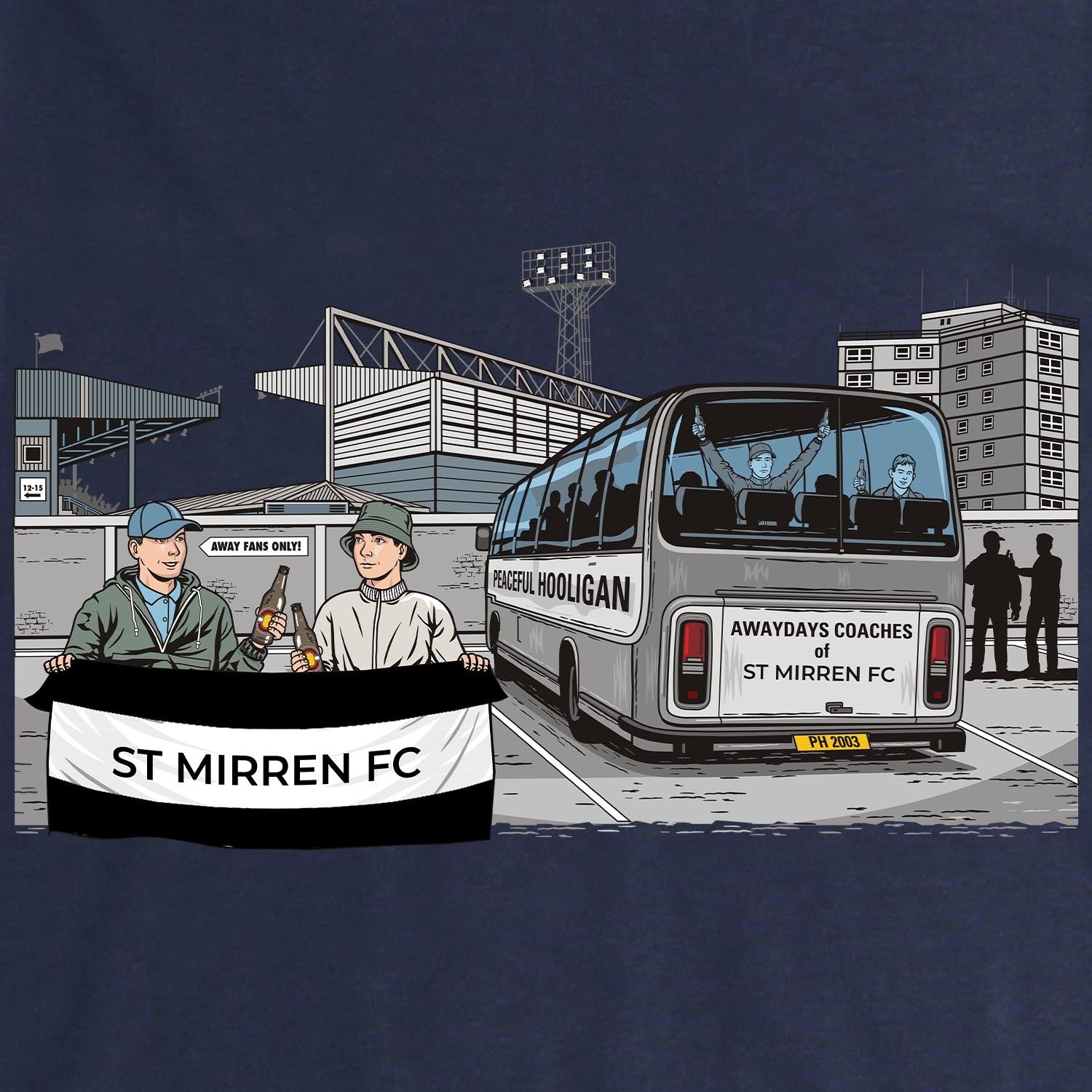 PODAWAYDAYSSTMIRENATHLOTHHODNVYBUND_Navy_St_Mirren_FC_Awaydays_2