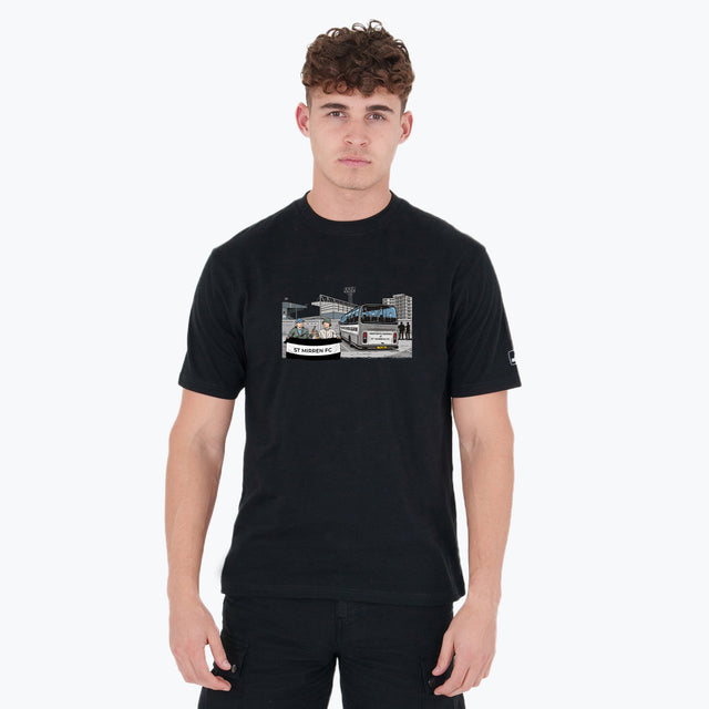 St Mirren FC Awaydays T-Shirt Black