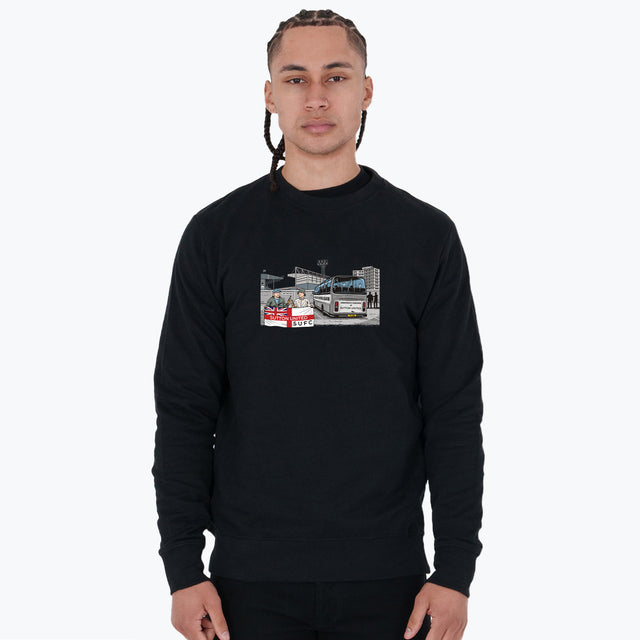 Sutton United Awaydays Sweatshirt Black