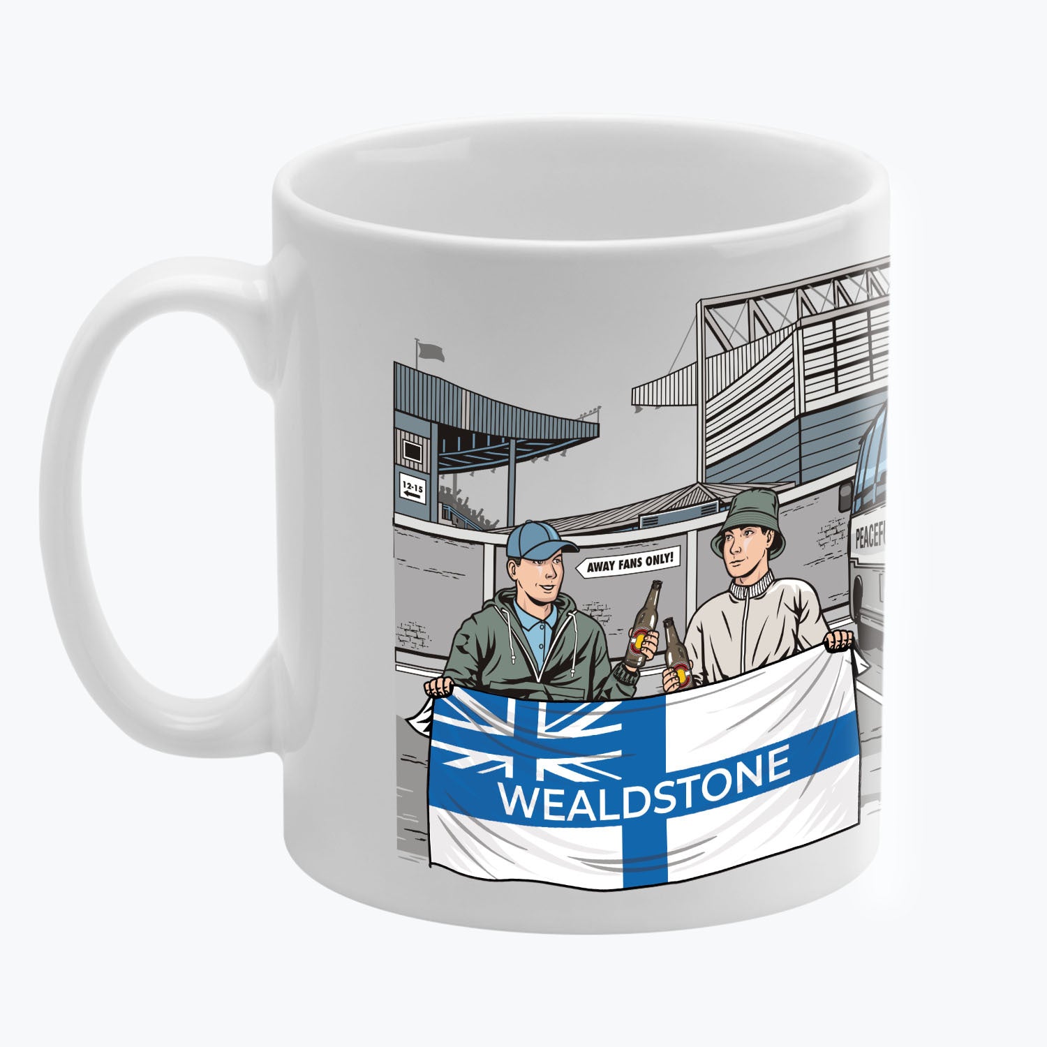 Wealdstone Awaydays Mug White