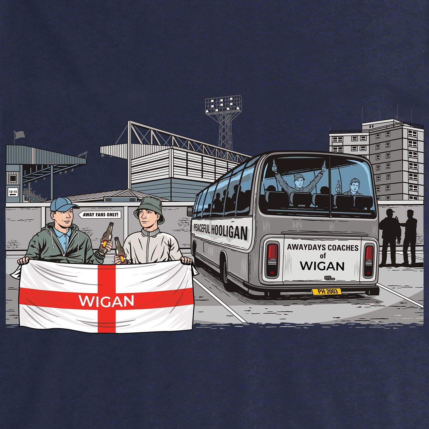PODAWAYDAYSWIGANATHLATHLOTHHODNVYBUND_Navy_Wigan_Awaydays_2