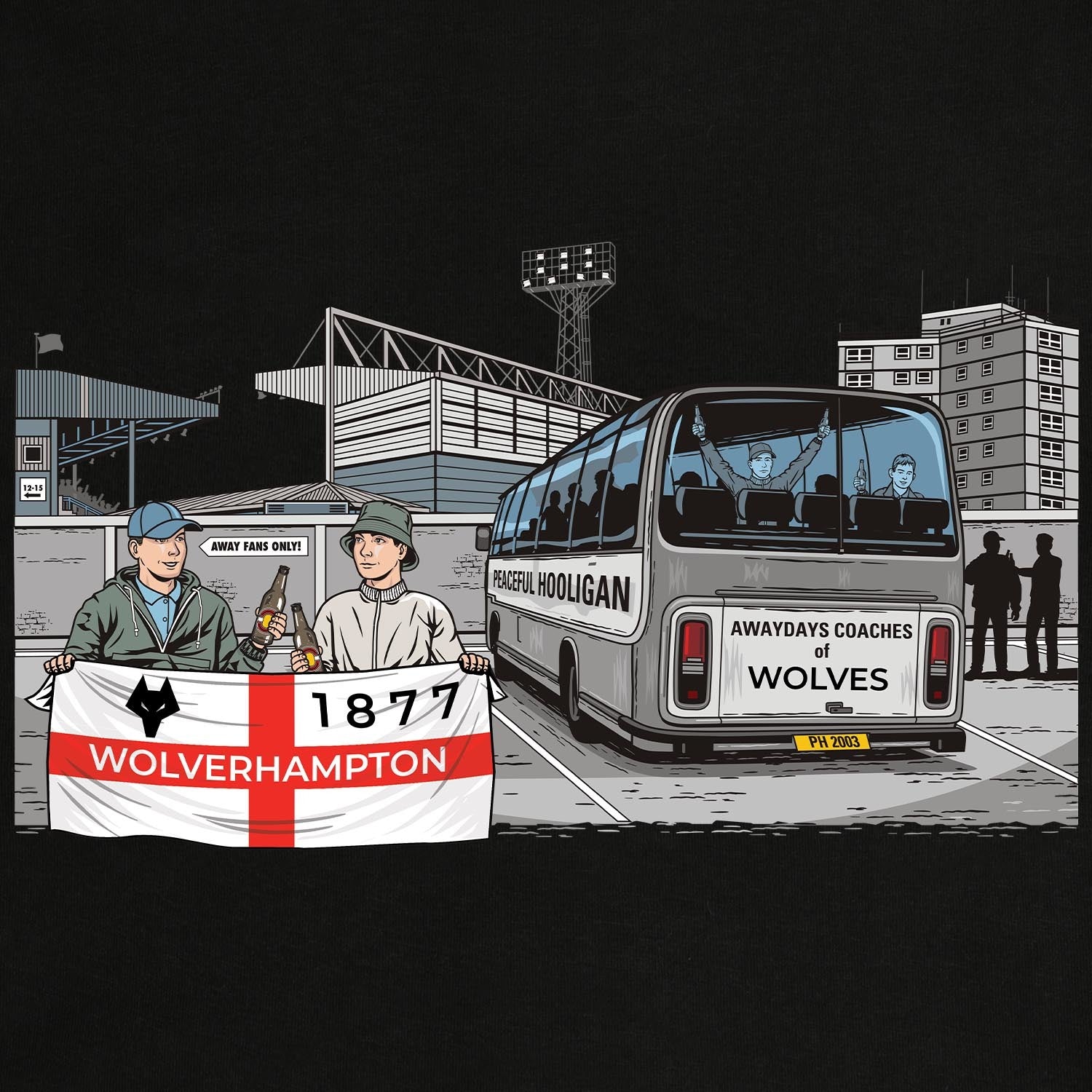 PODAWAYDAYSWOLVWONATHLSWTBLKBUND_Black_Wolverhampton_Awaydays_2