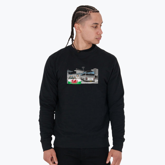 Wrexham Awaydays Sweatshirt Black