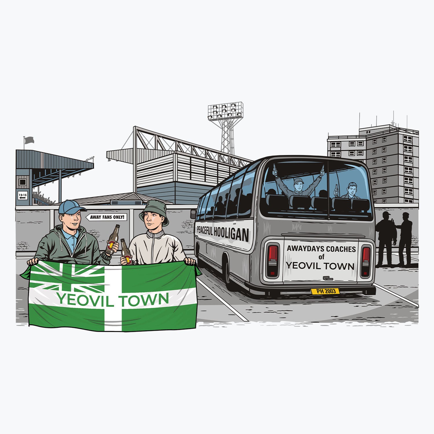 Yeovil Town Awaydays Mug