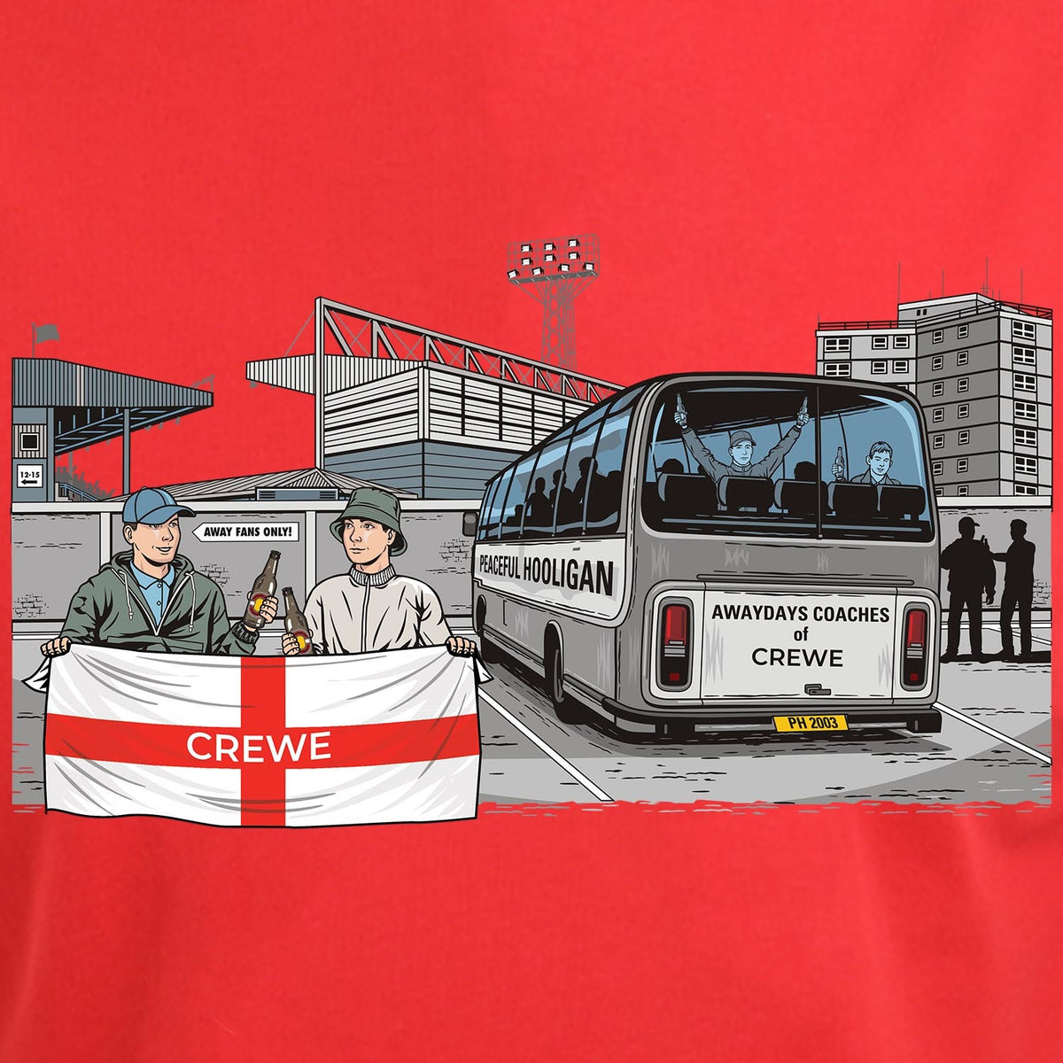 PODAWAYDCREWETEEREDBUND_Fierce_Red_Crewe_Tshirt_2
