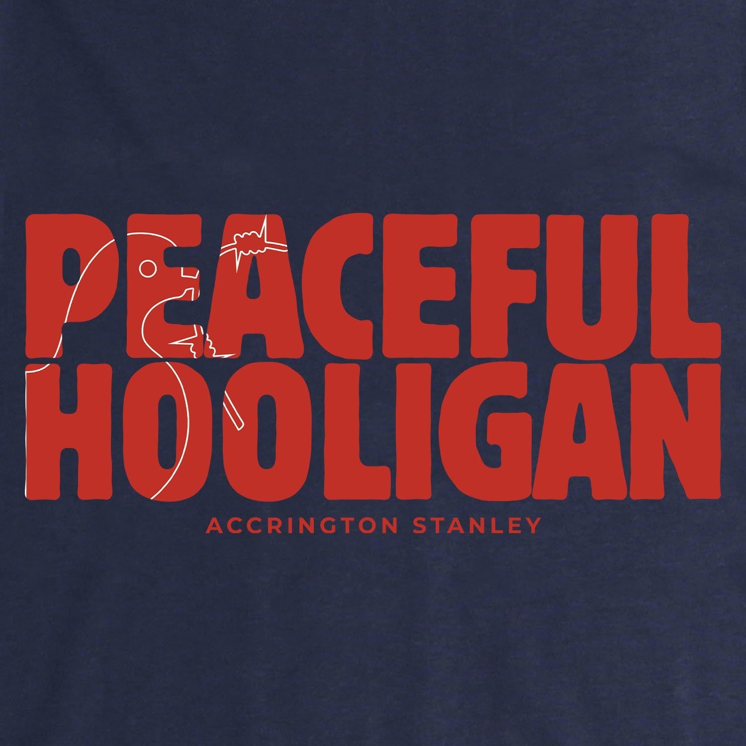 Accrington Barb T-Shirt Navy