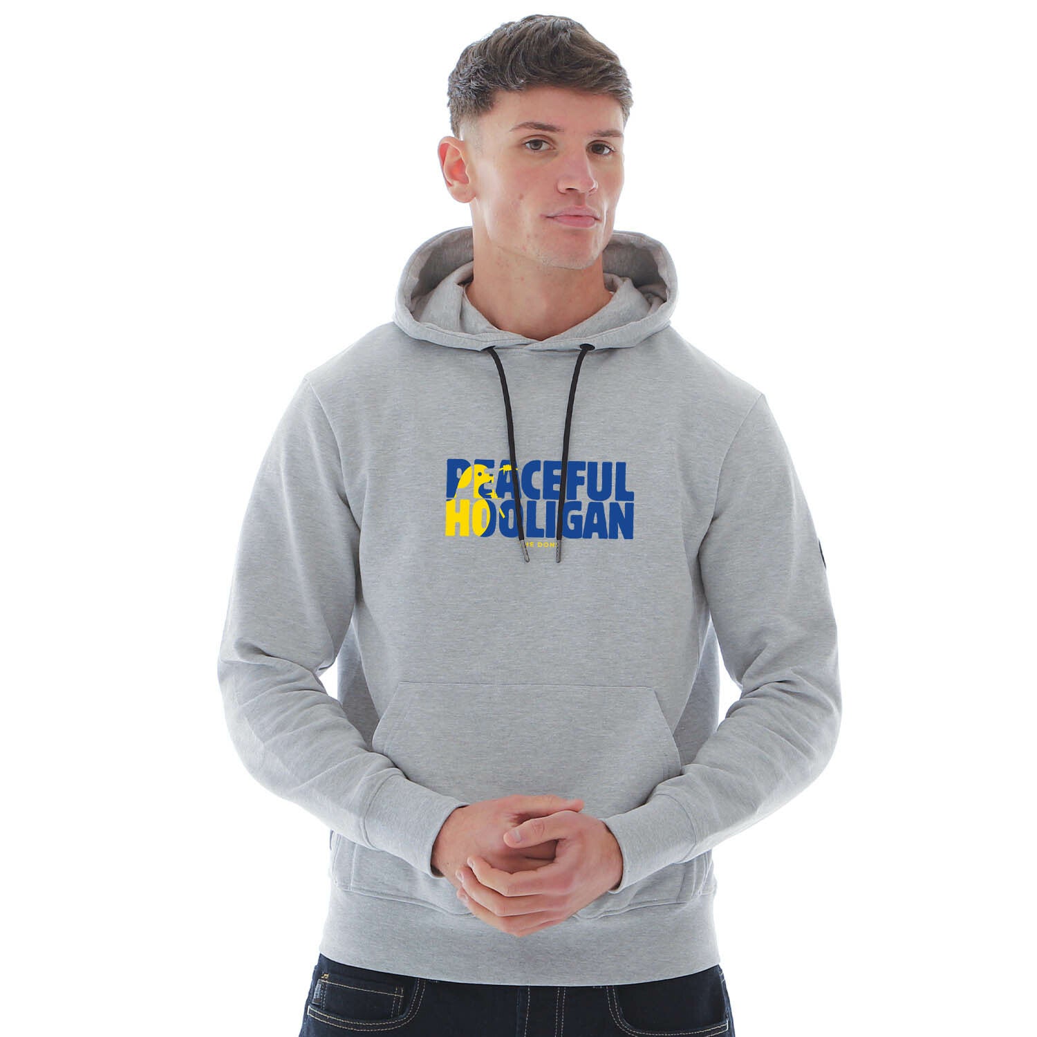 The Dons Barb Hoodie Marl Grey