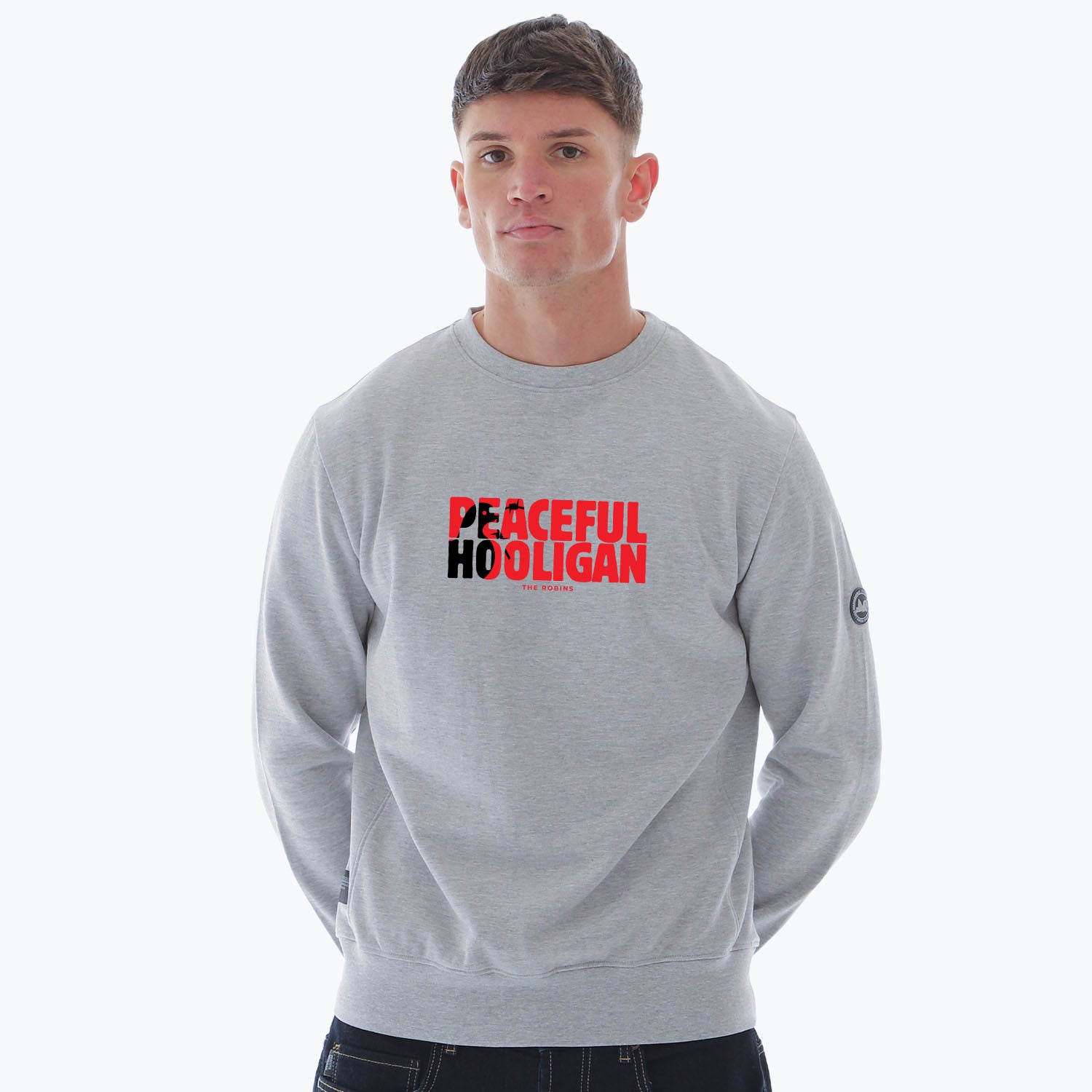 Altrincham Barb Sweatshirt Marl Grey