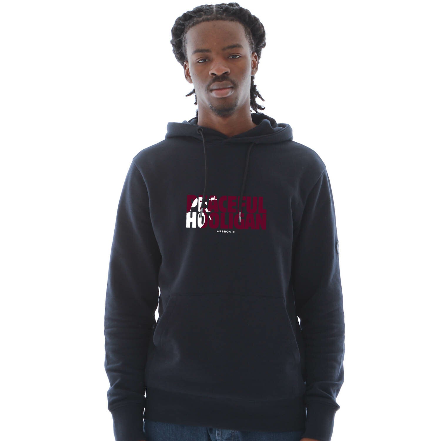 Arbroath Barb Hoodie Navy