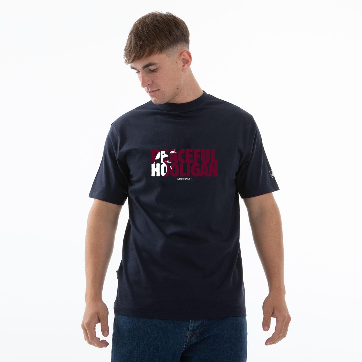 Arbroath Barb T-Shirt Navy
