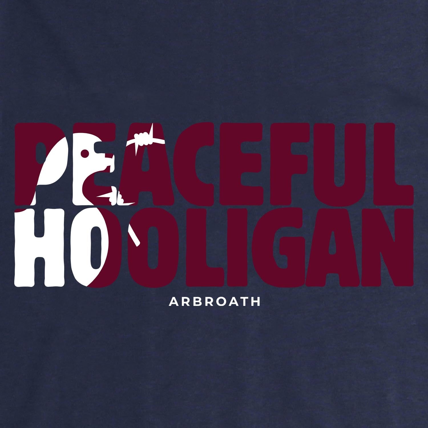 Arbroath Barb T-Shirt Navy