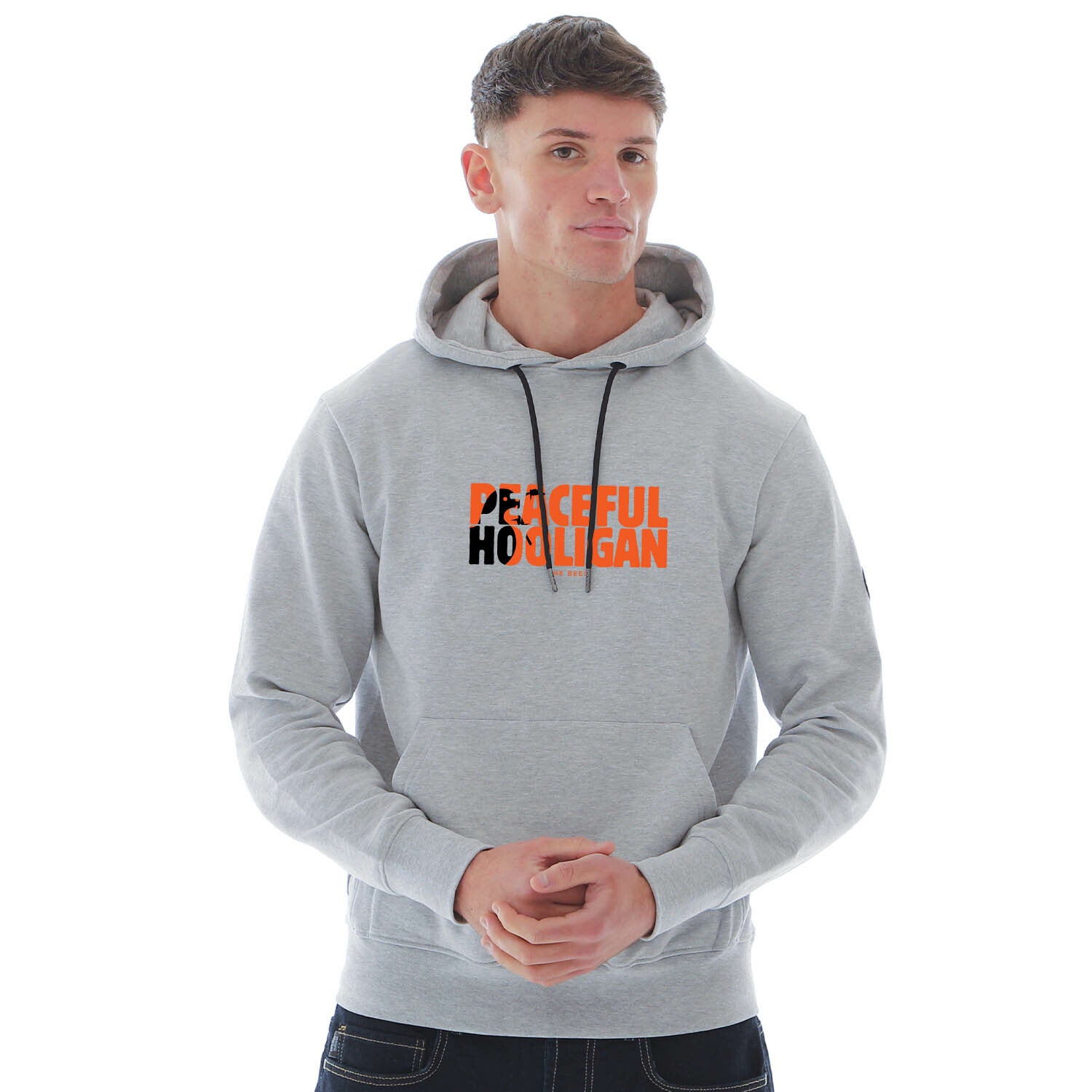 Barnet Barb Hoodie Marl Grey