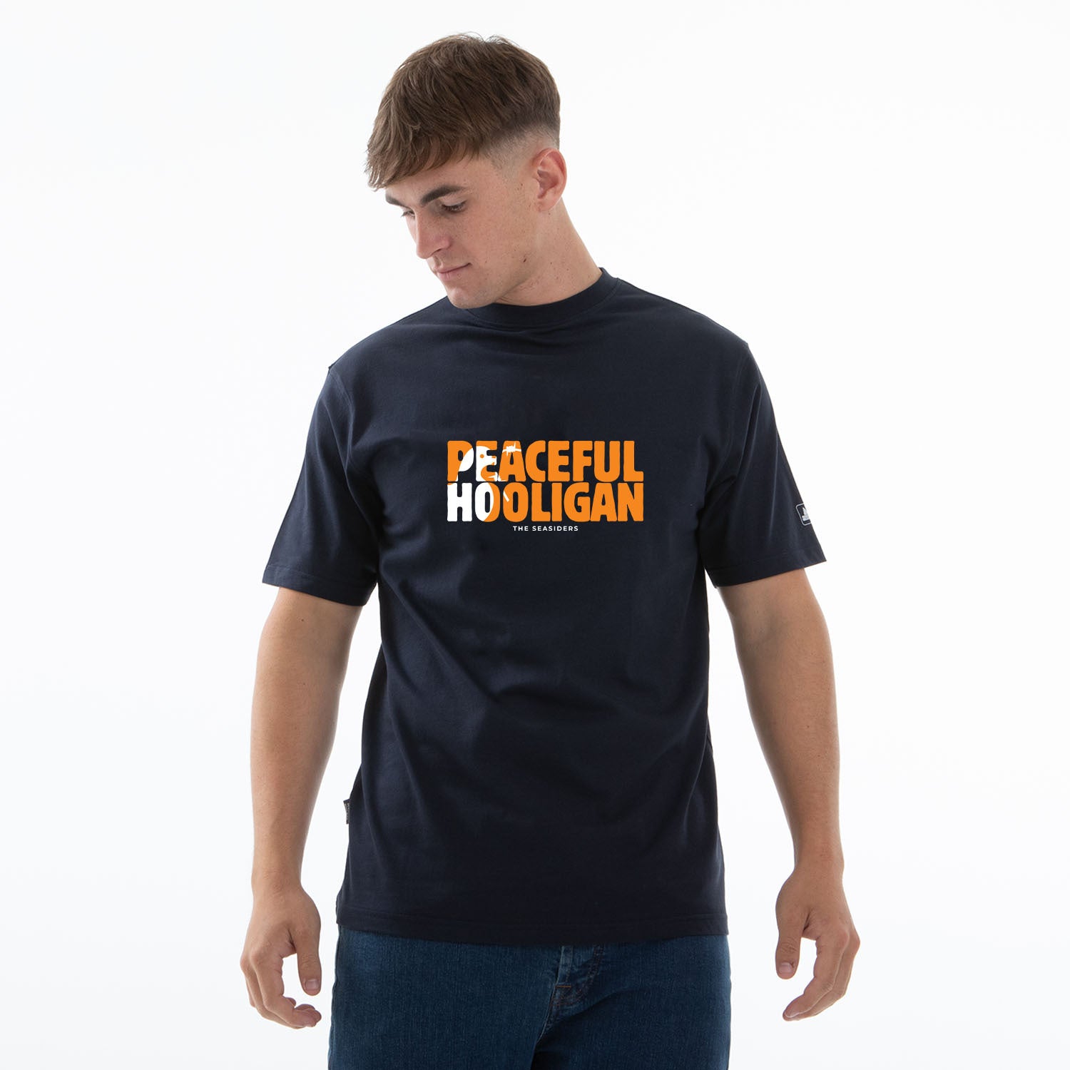 Blackpool FC Barb T-Shirt Navy