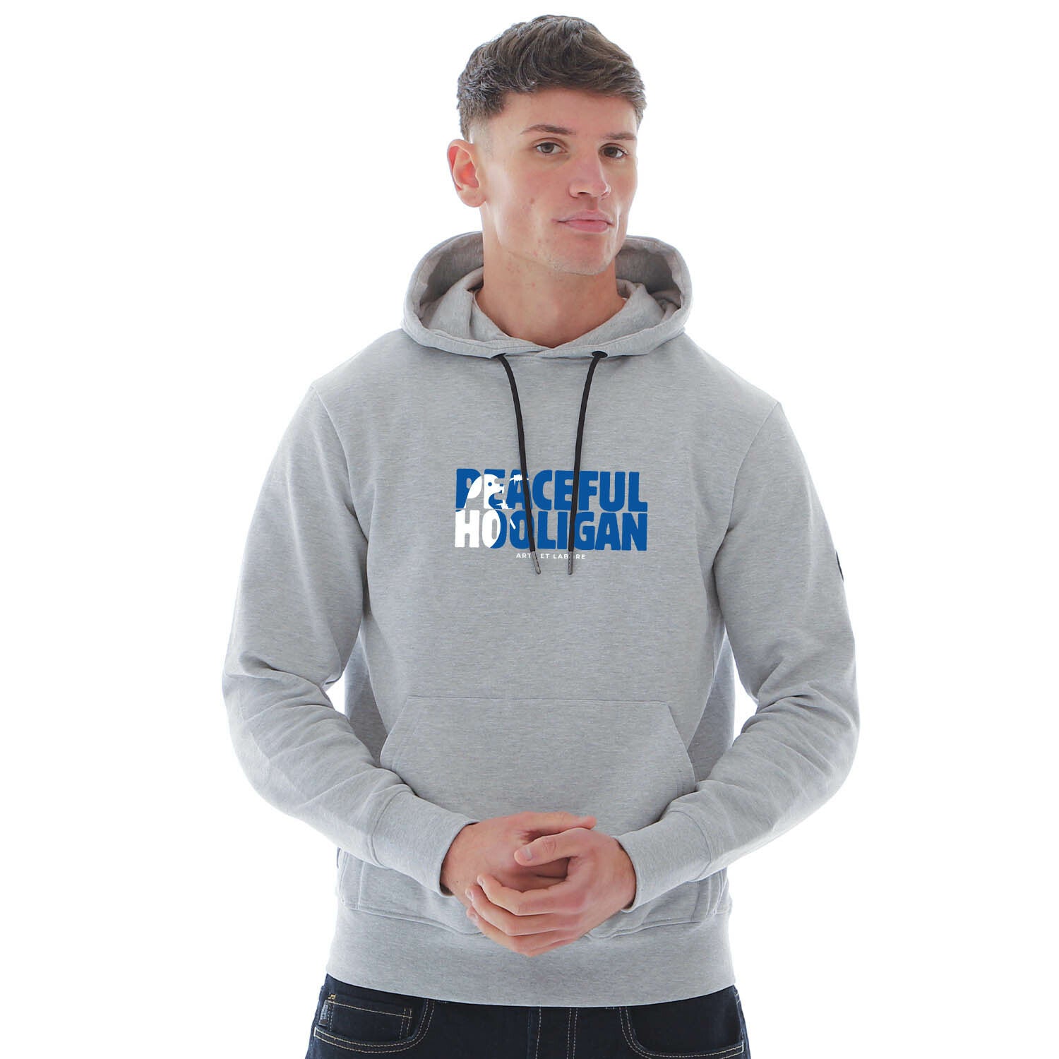 Blackburn Barb Hoodie Marl Grey