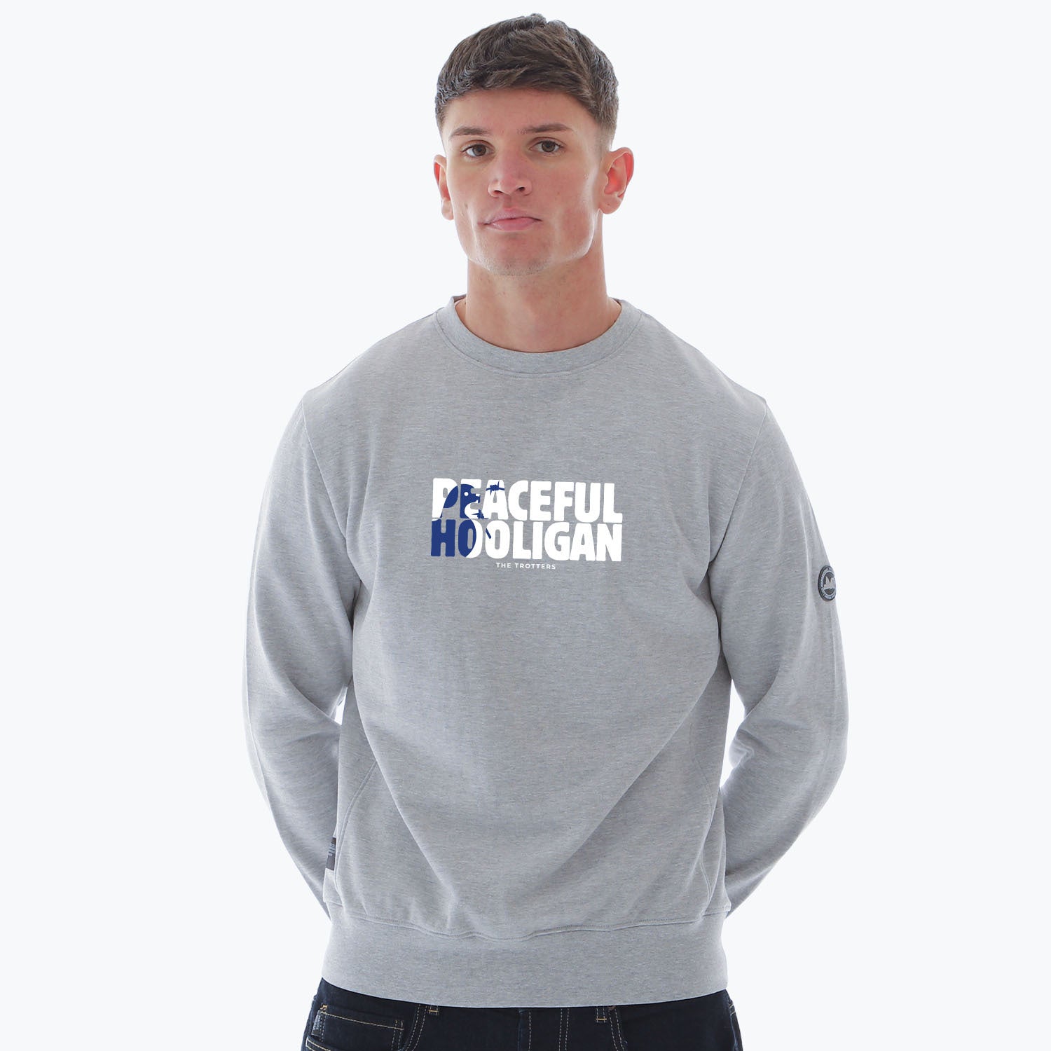 Bolton Barb Sweatshirt Marl Grey
