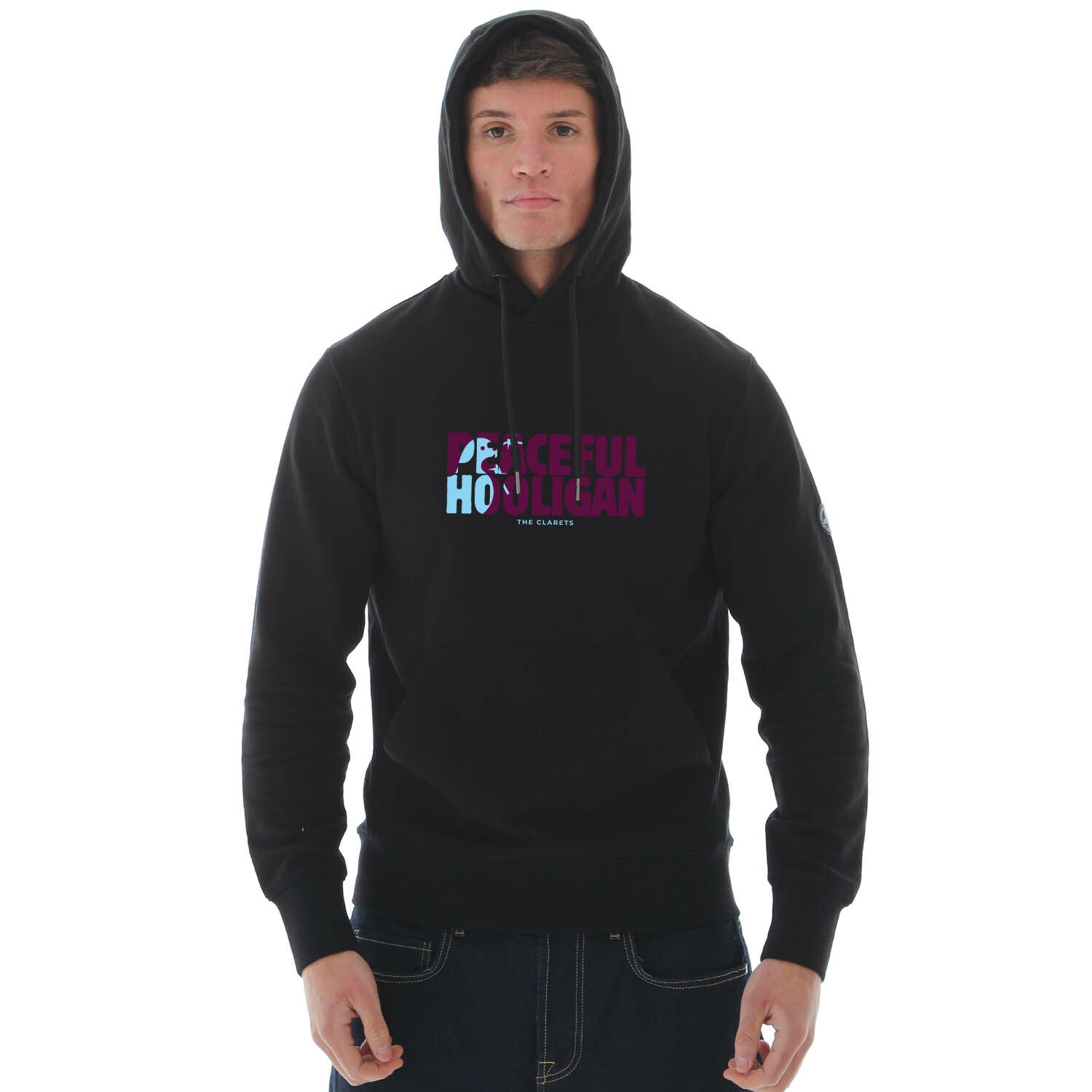 Burnley Barb Hoodie Black