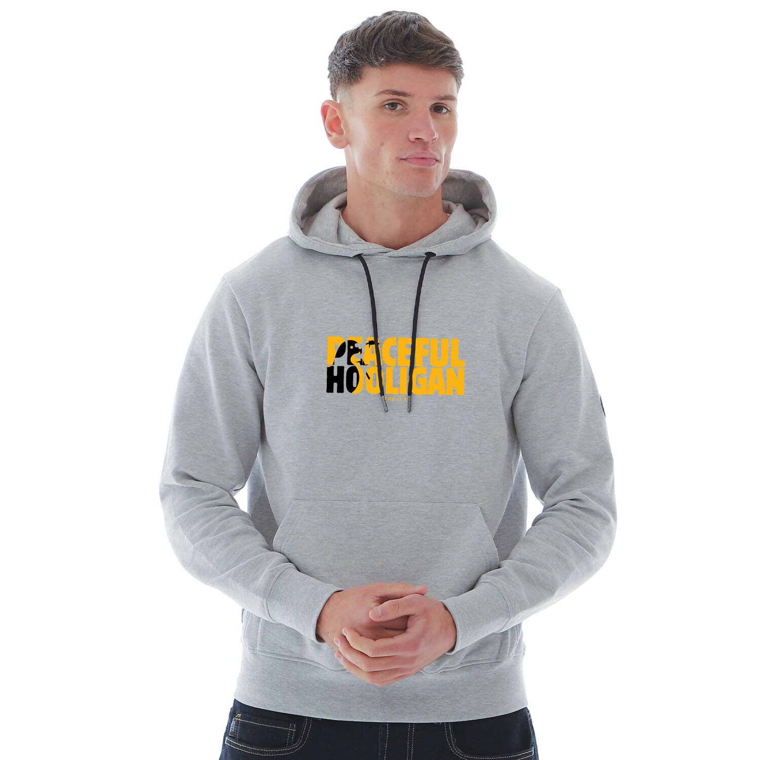 Cambridge United Barb Hoodie Marl Grey