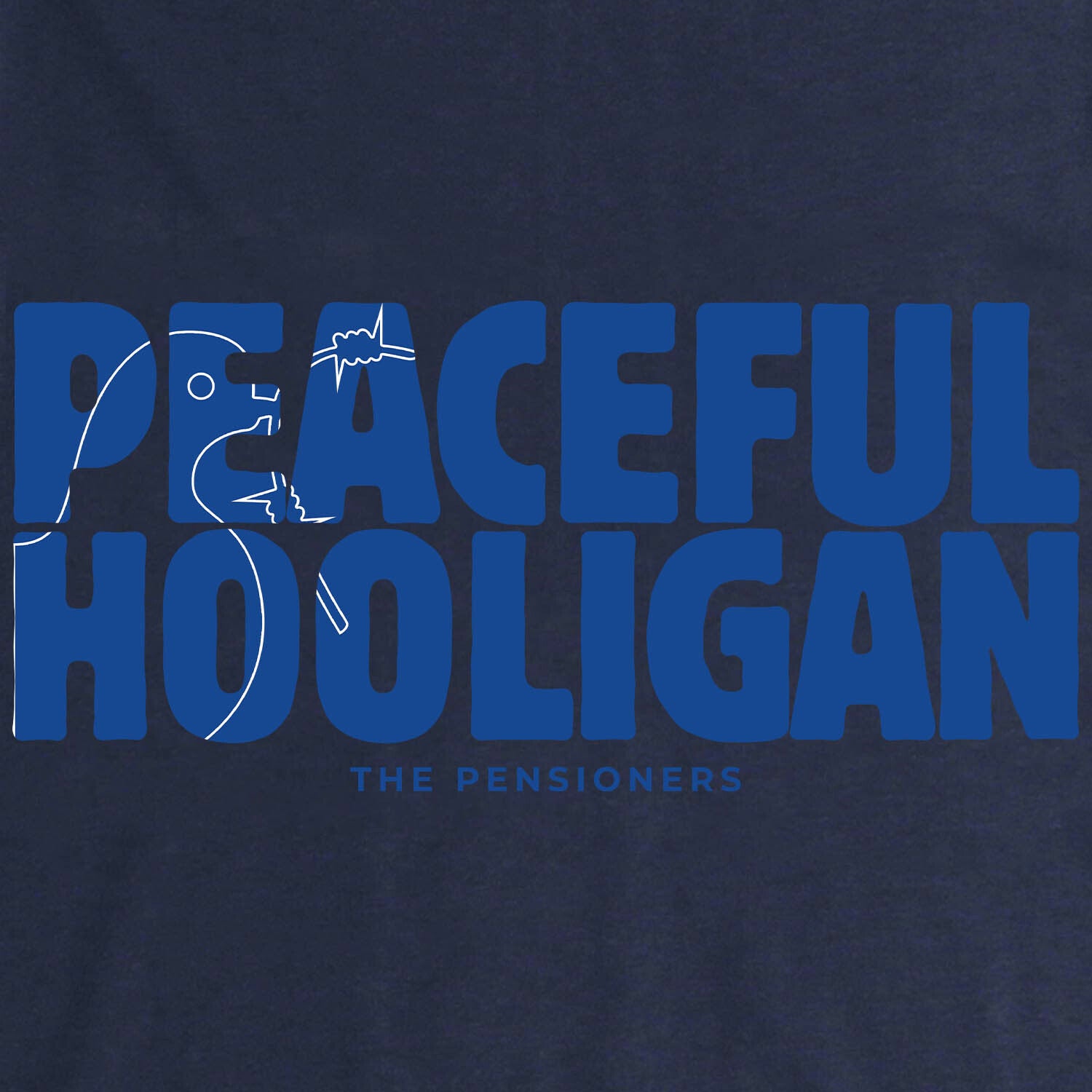 The Blues Barb Sweatshirt Navy