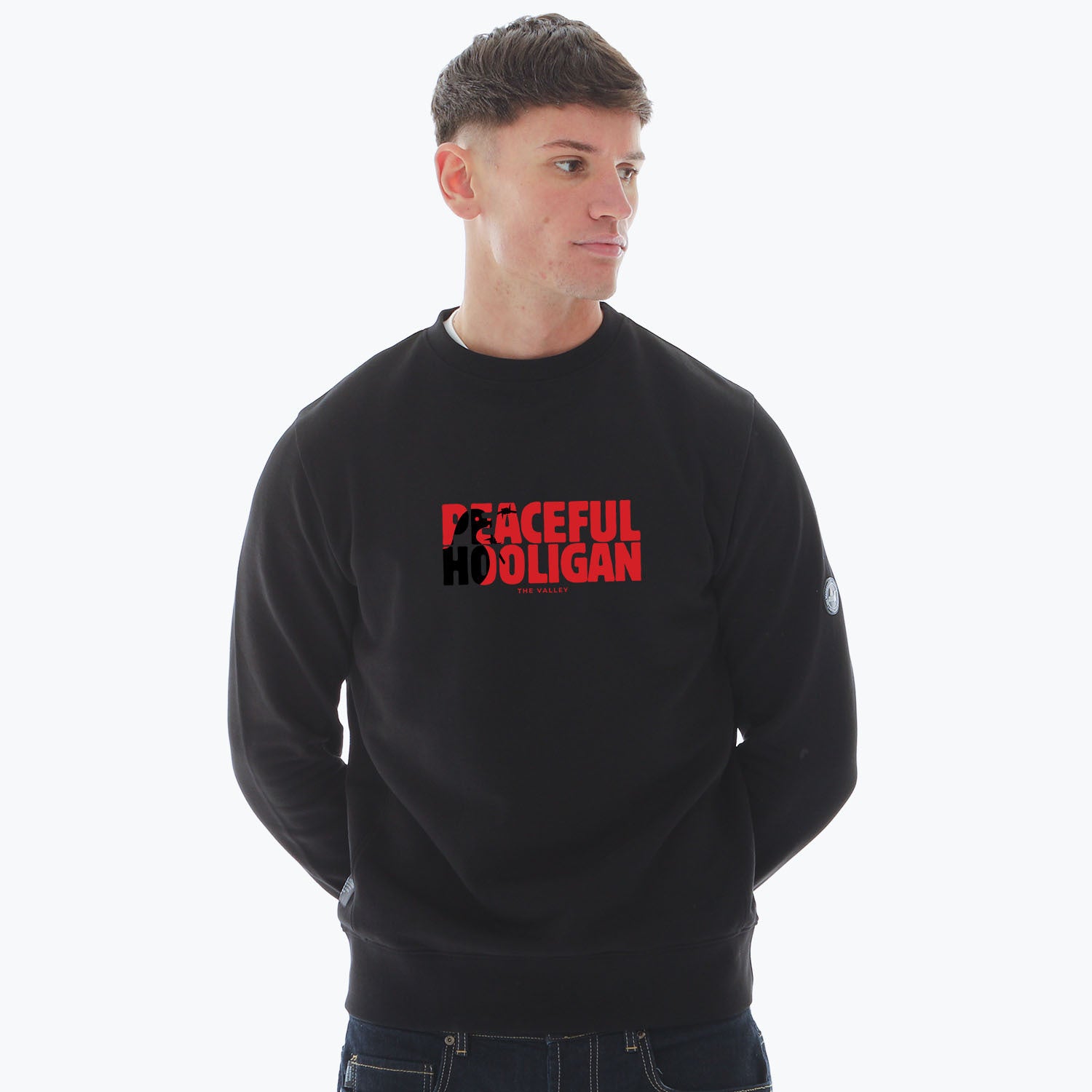 The Valley Barb Sweatshirt Black