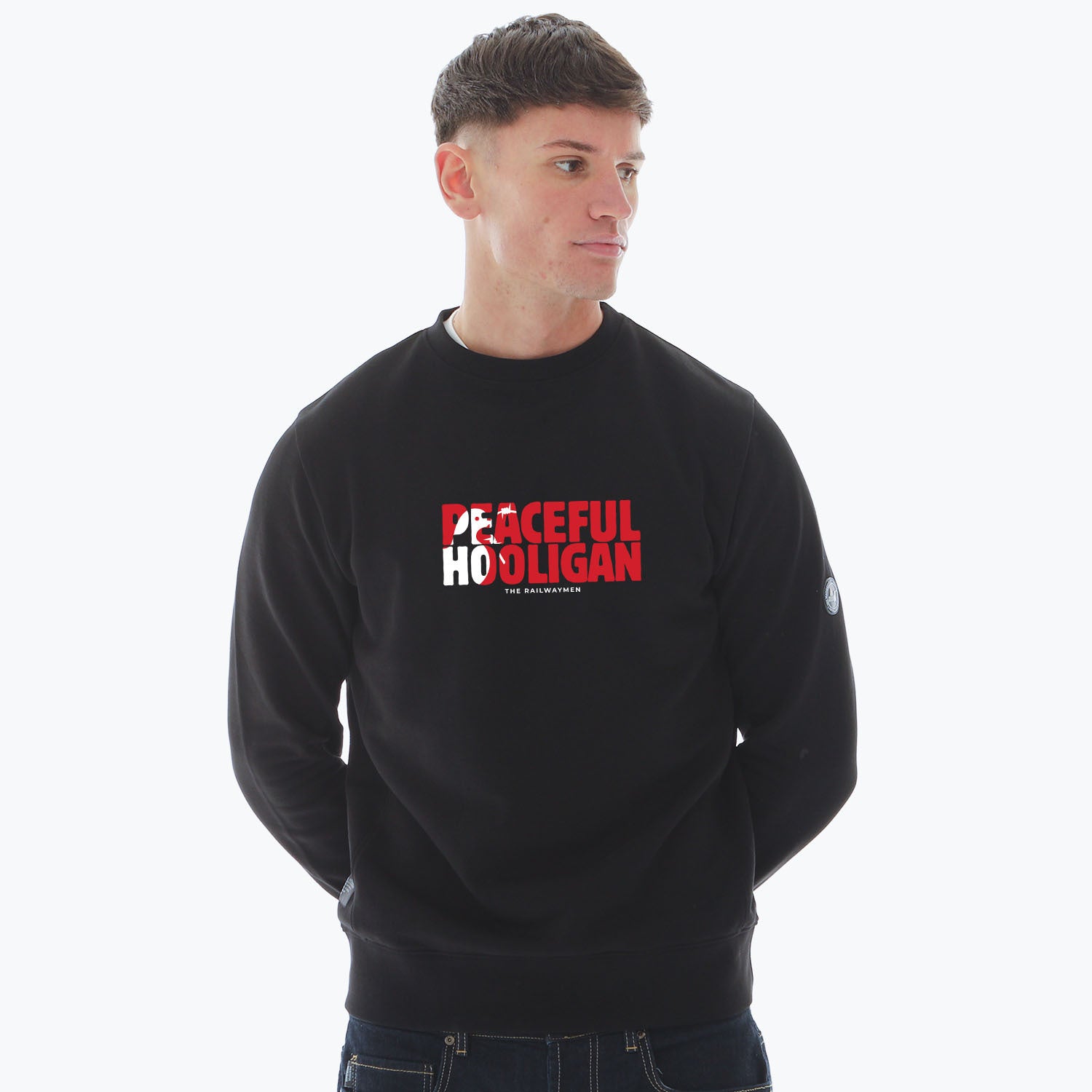 Crewe Barb Sweatshirt Black