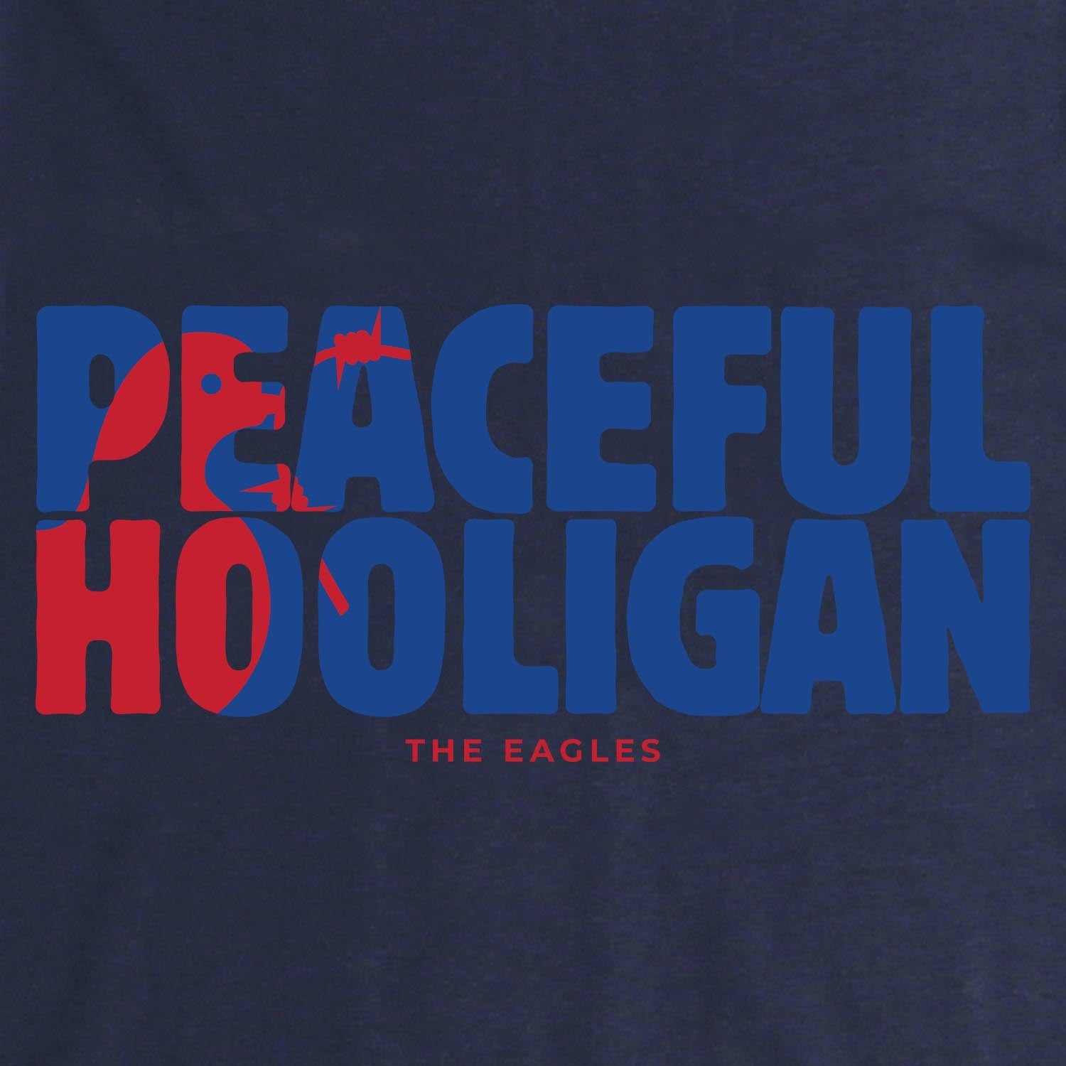 The Eagles Barb T-Shirt Navy