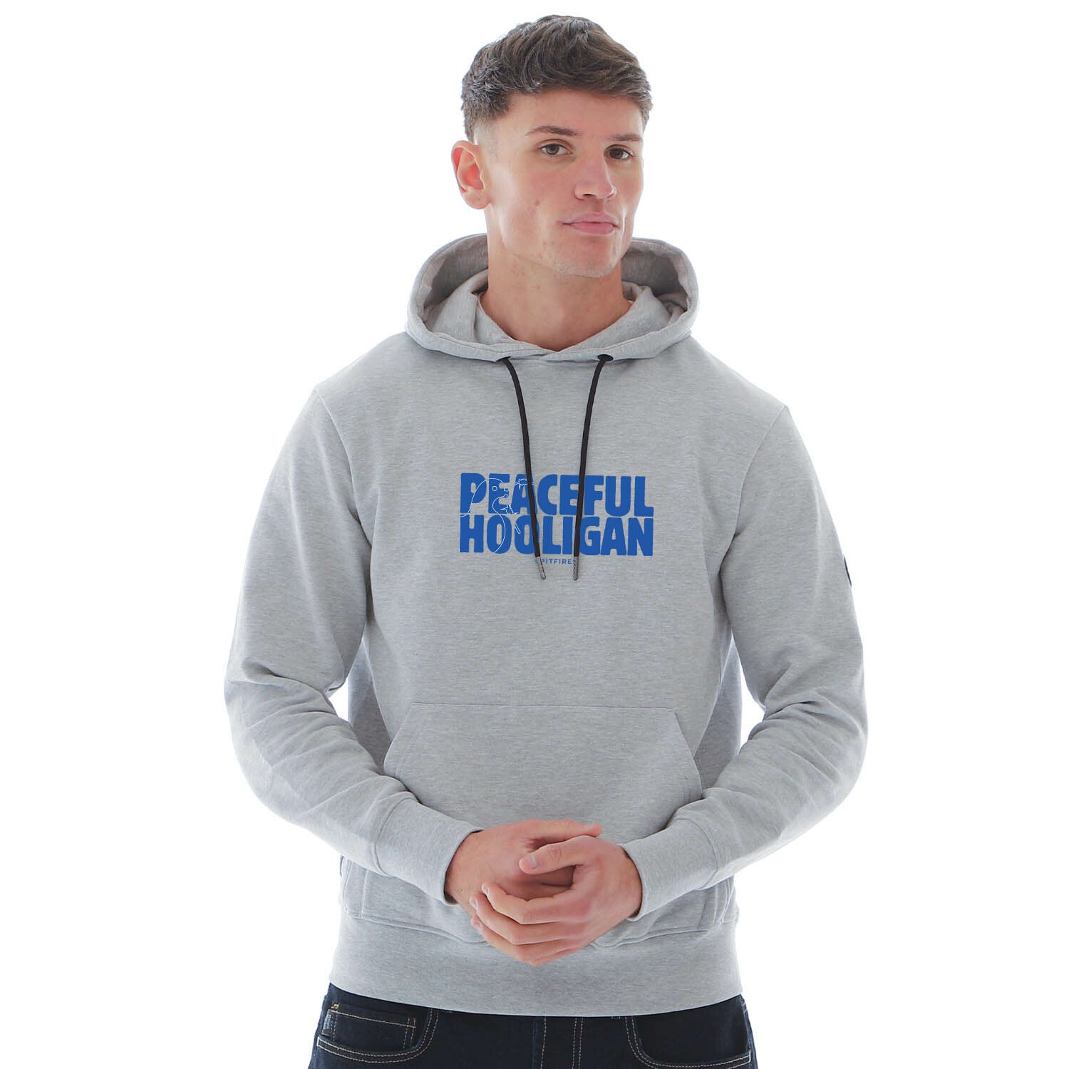 Eastleigh Barb Hoodie Marl Grey