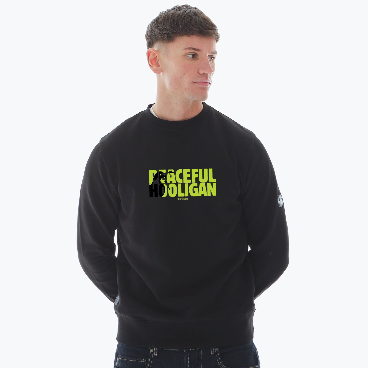 Forest Green Rovers Barb Sweatshirt Black