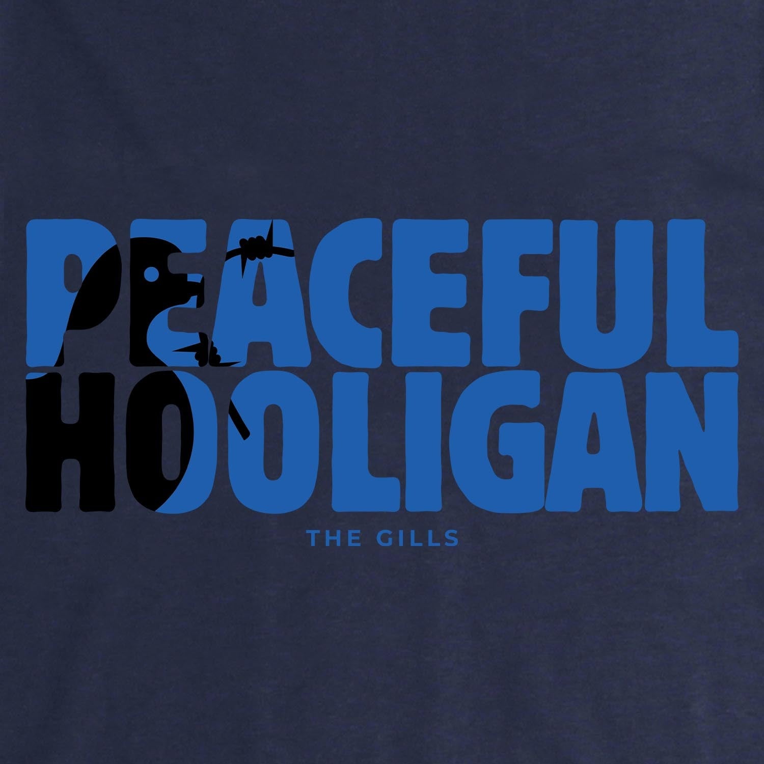 Gillingham FC Barb T-Shirt Navy