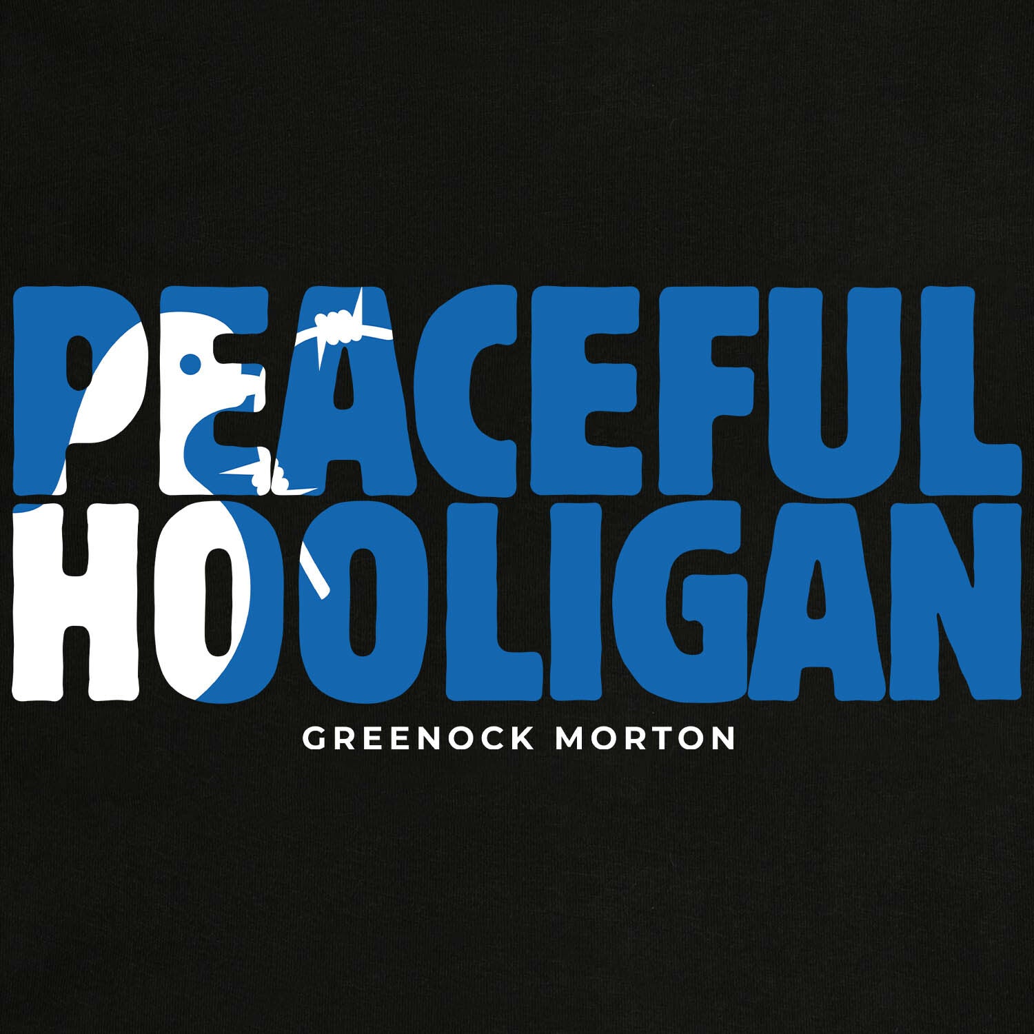 Greenock Morton Barb Hoodie Black