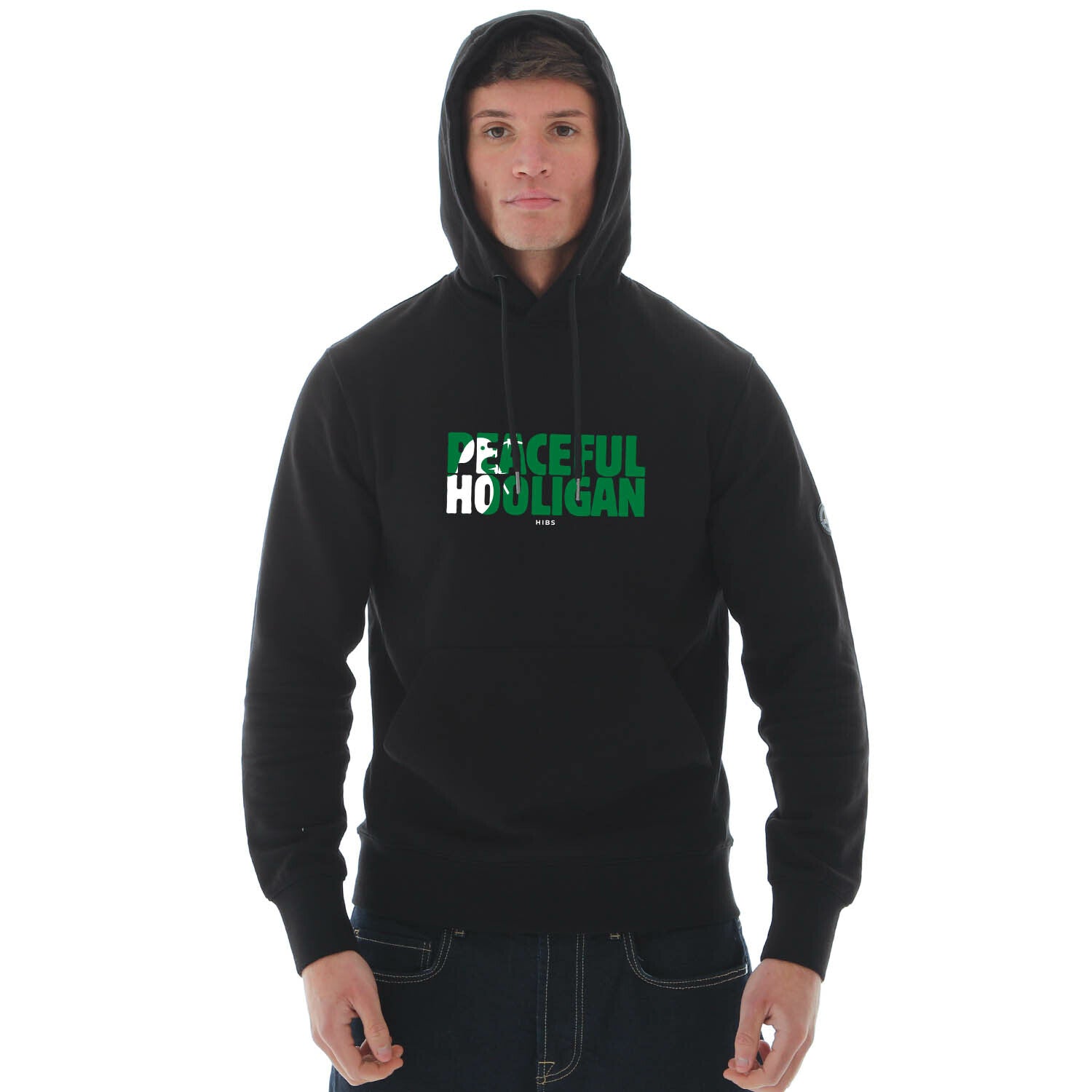 Hibernian FC Barb Hoodie Black