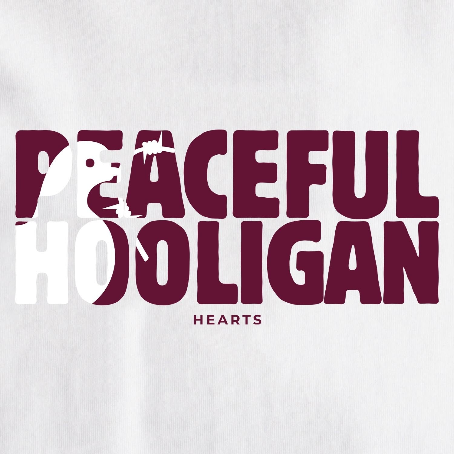 Hearts Barb T-Shirt White