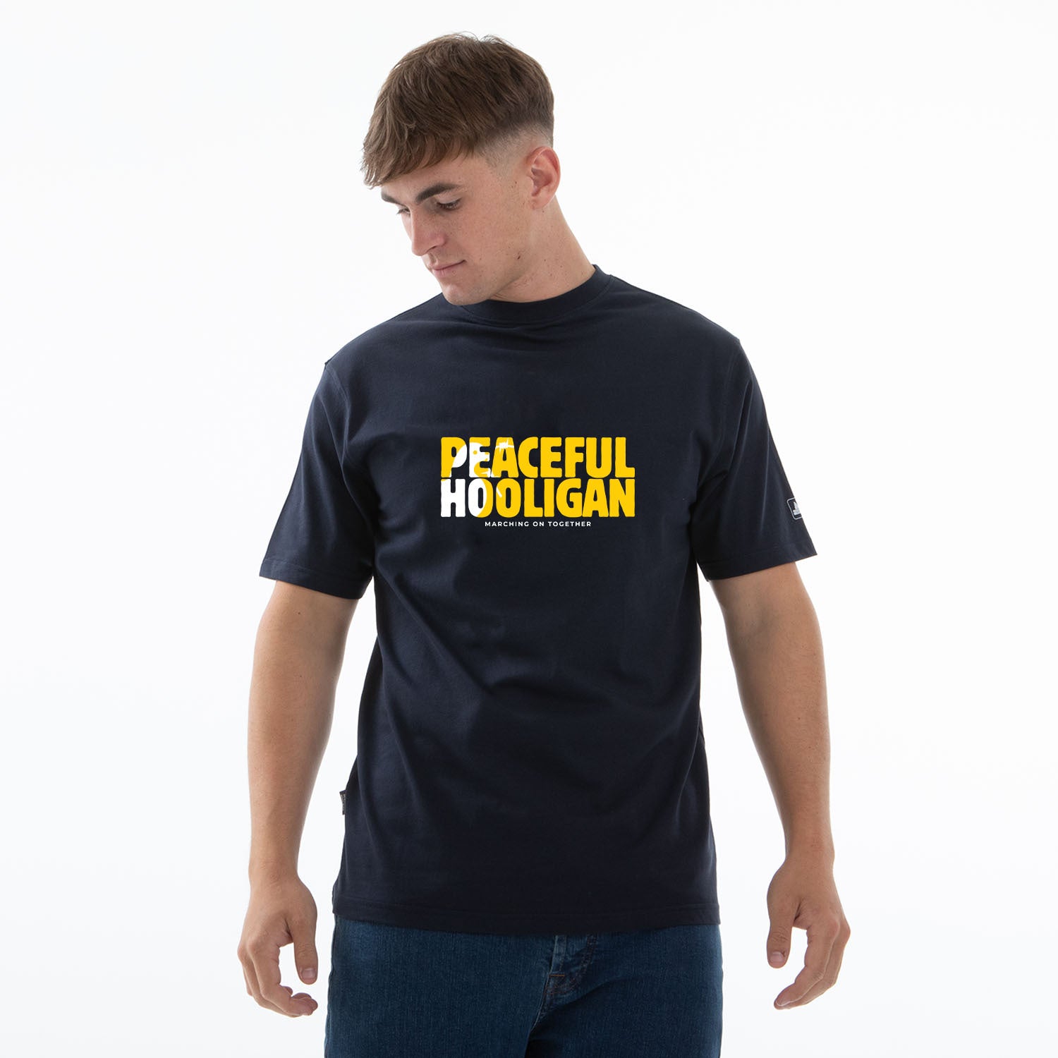 Leeds Barb T-Shirt Navy